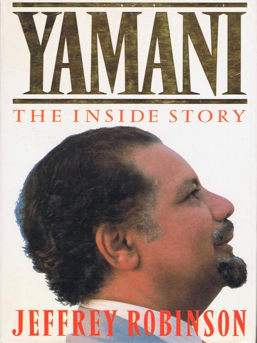 Title details for Yamani by Jeffrey Robinson - Available